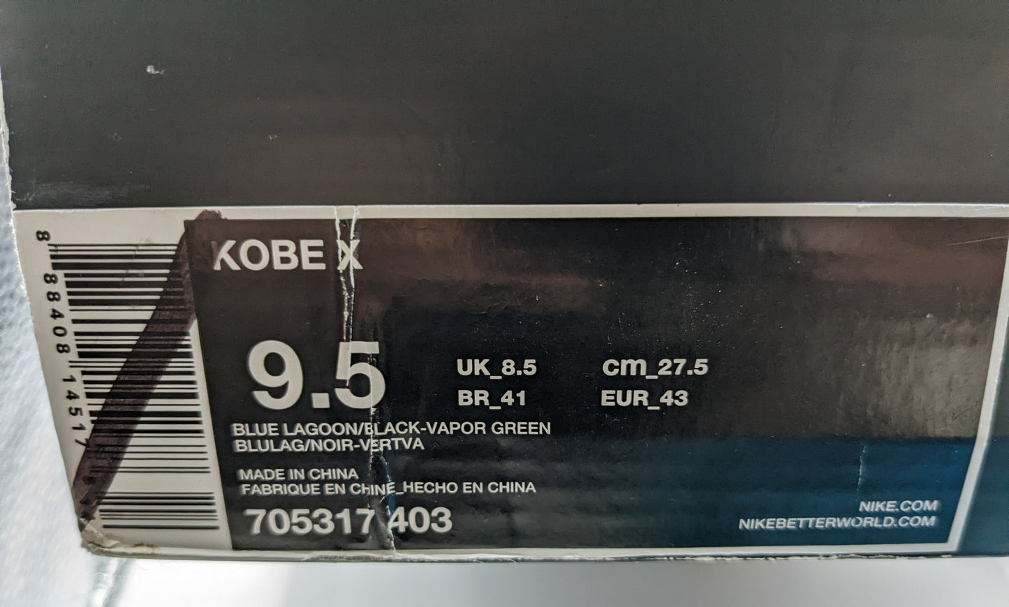 Kobe 10 '5AM Flight' | 27.5cm | (Exclusivo)