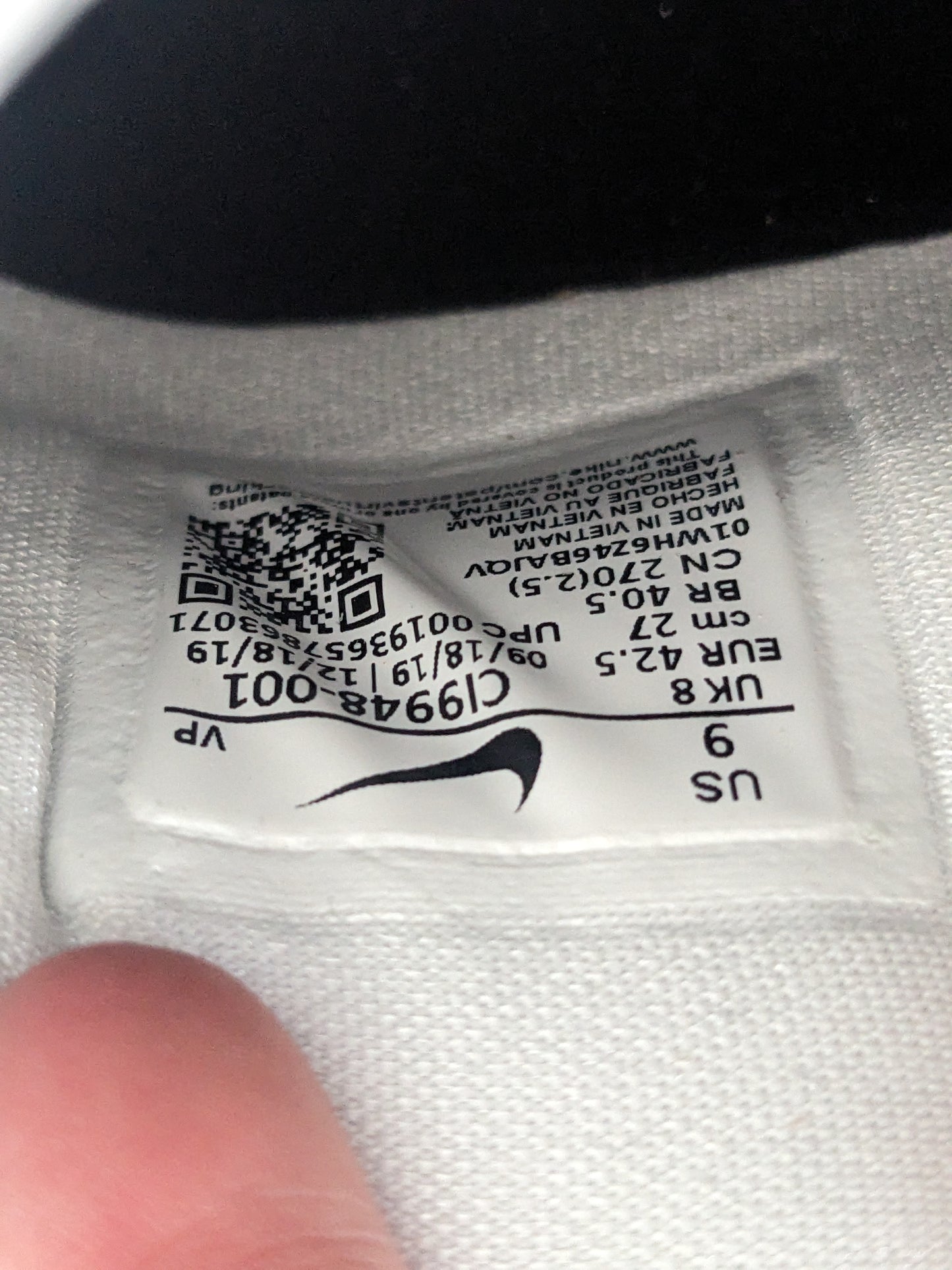 KD 13 "Black Grey" | 27CM